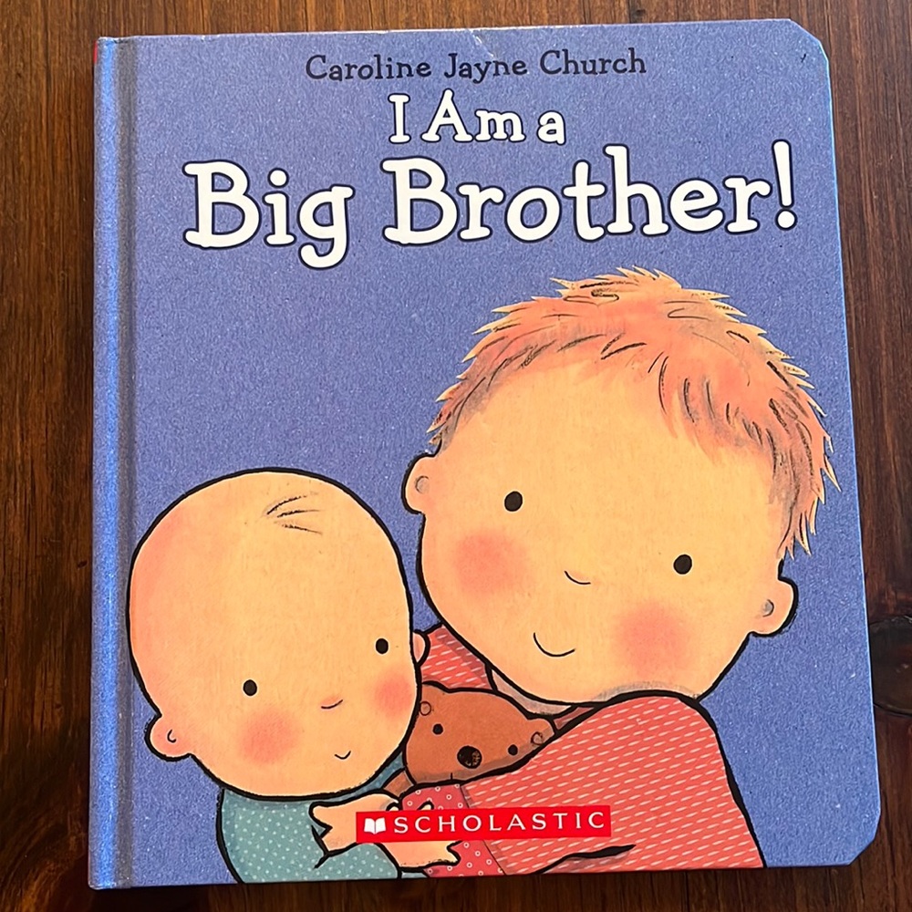 ANY OFFER ACCEPTED! I am a Big Brother board book by Caroline Jayne Church. GUC.